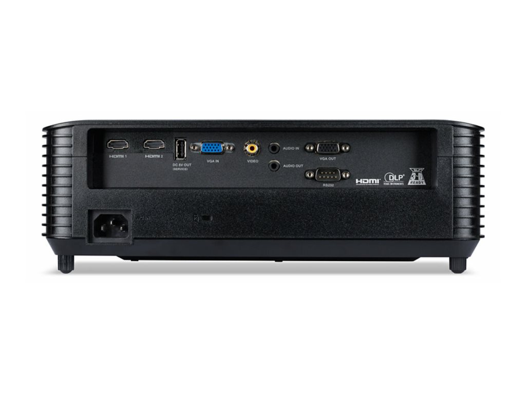Acer X139 - DLP-Projektor - tragbar - 3D - 5000 ANSI-Lumen - WXGA (1280 x 800)
