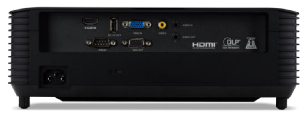 Acer X139 - DLP-Projektor - tragbar - 3D - 5000 ANSI-Lumen - WXGA (1280 x 800)