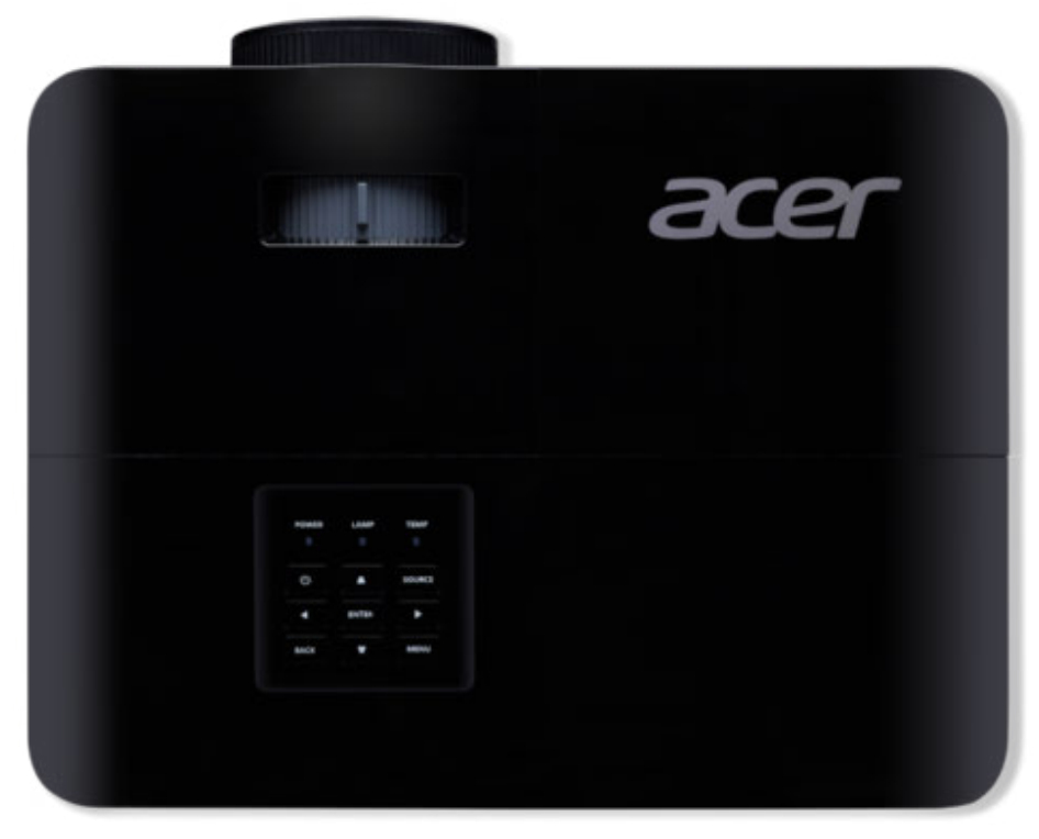 Acer X139 - DLP-Projektor - tragbar - 3D - 5000 ANSI-Lumen - WXGA (1280 x 800)