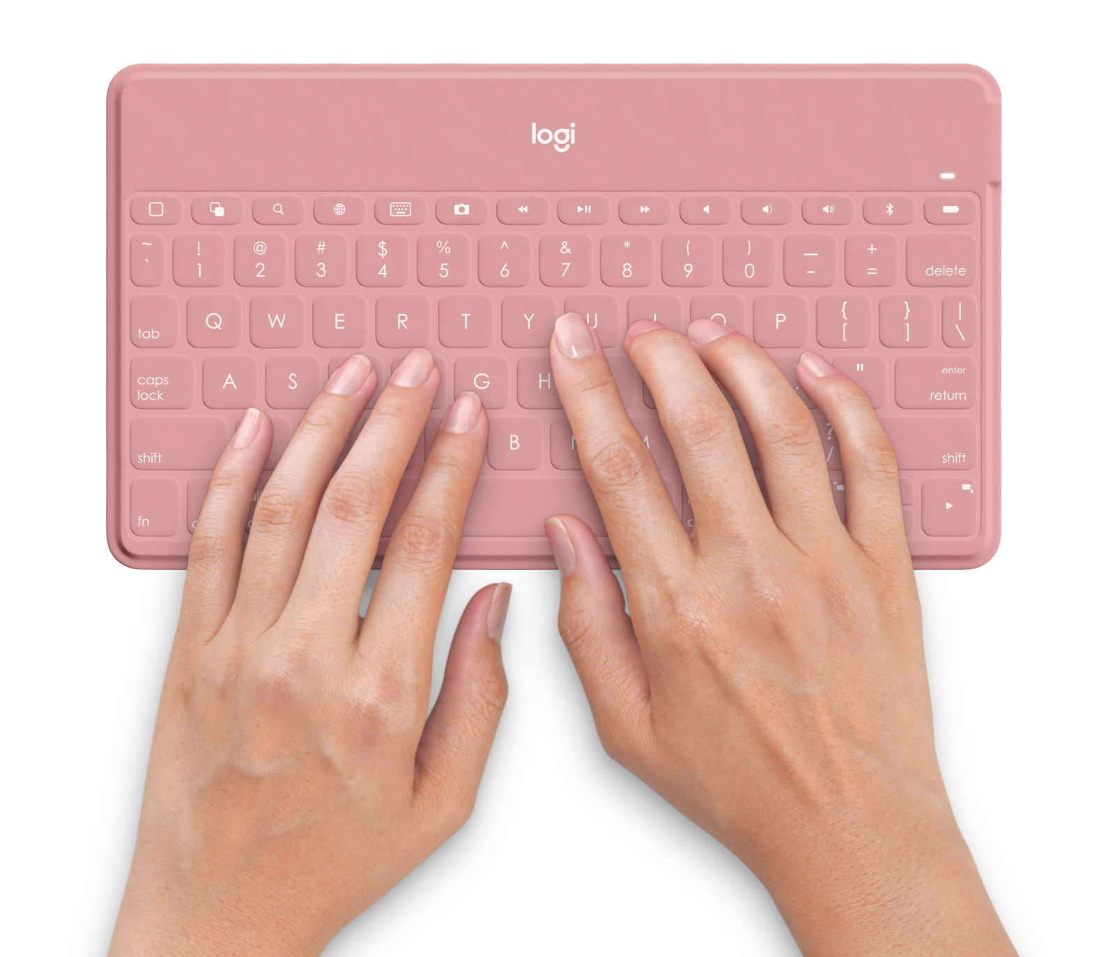 Logitech Keys-To-Go Pink Bluetooth Spanish