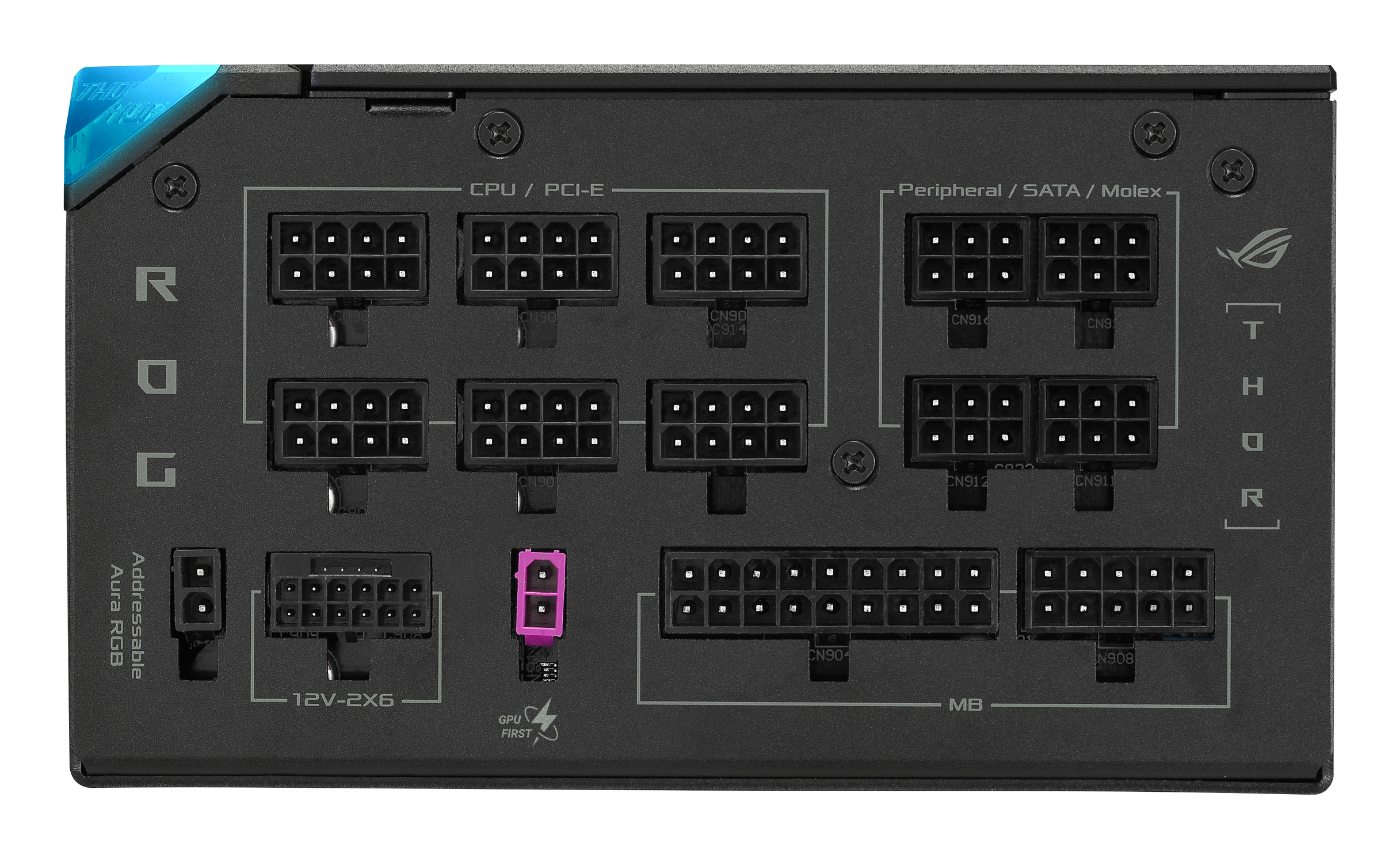ASUS ROG -THOR-1200P3-GAMING-E alimentatore per computer 1200 W 24-pin ATX ATX Nero