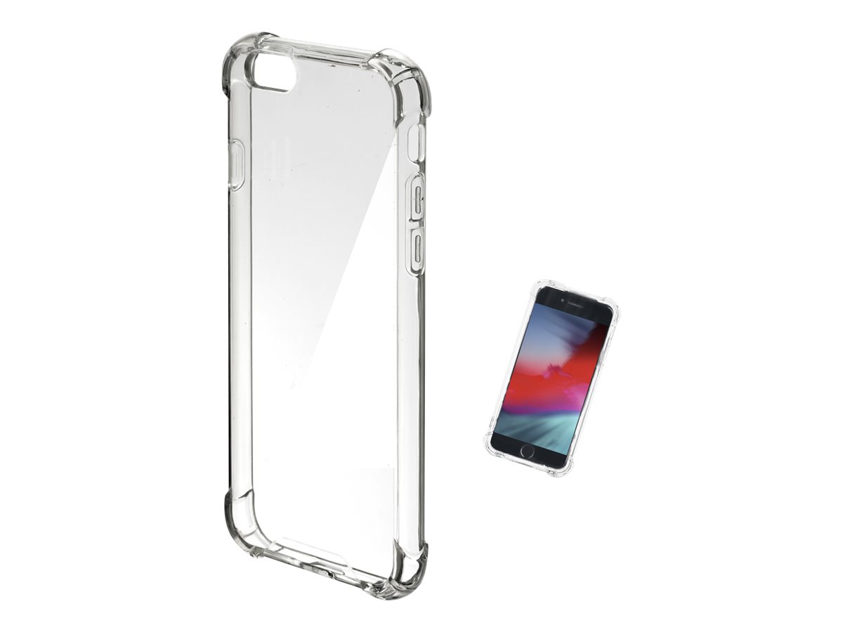 4smarts Ibiza - Hintere Abdeckung f�r Mobiltelefon - Hybrid - Silikon, widerstandsf�higer Kunststoff - durchsichtig - f�r Apple iPhone 7, 8, SE (2. Generation)