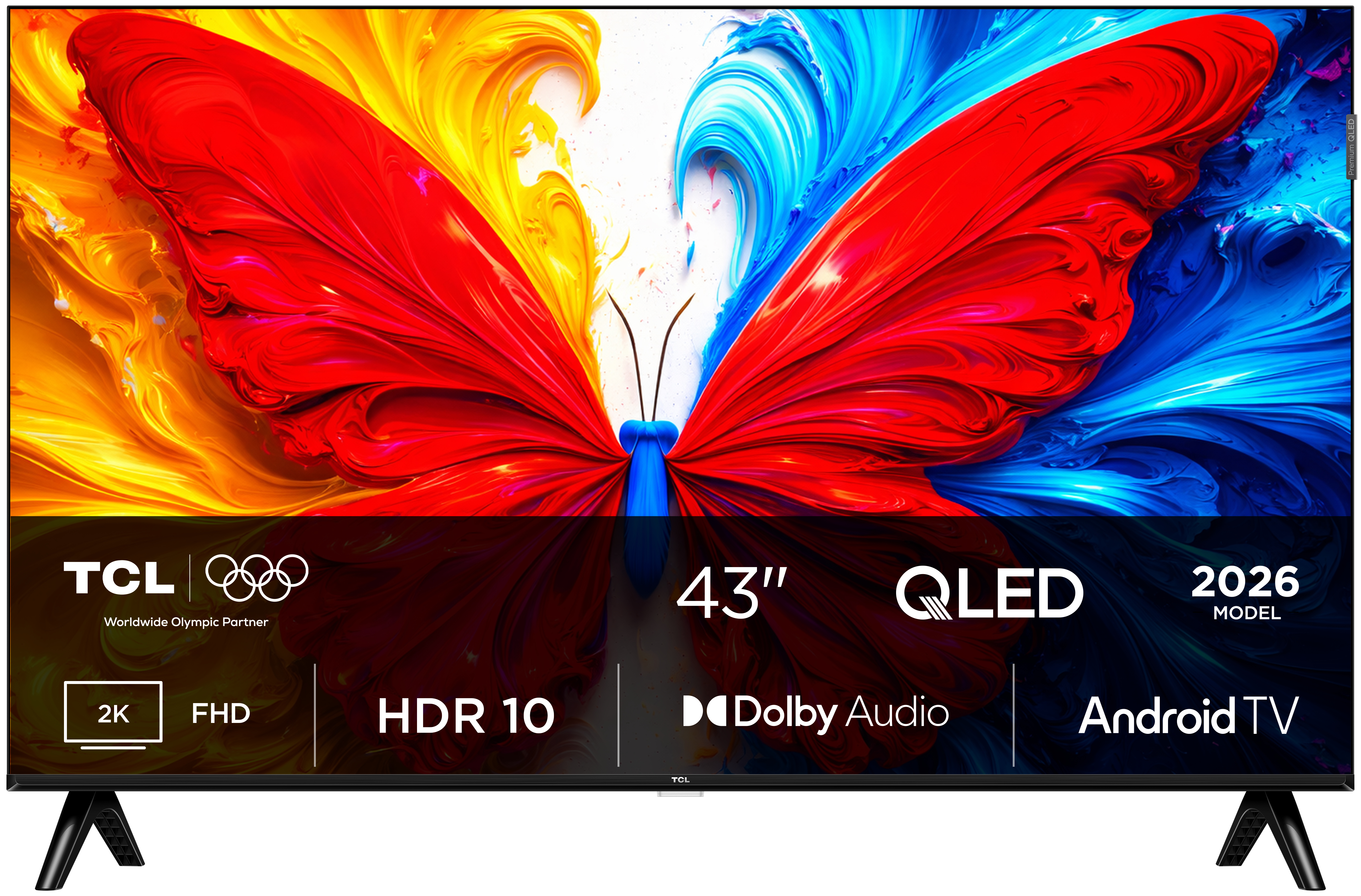 TCL S5L 43S5L TV 43 Full HD Smart Wi-Fi Black 300 cd/m2 - Flachbildschirm (TFT/LCD) - 109,2 cm