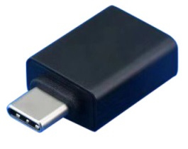 EFB Elektronik EBUSBCM-AF cambiador de gnero para cable USB-C USB-A Negro