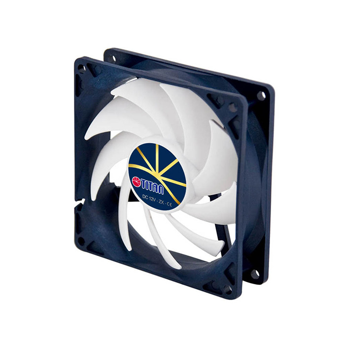 TITAN TFD-9225H12ZP/KE(RB) - Computergeh�use - Ventilator - 9,2 cm - 270 RPM - 2700 RPM - 5 dB