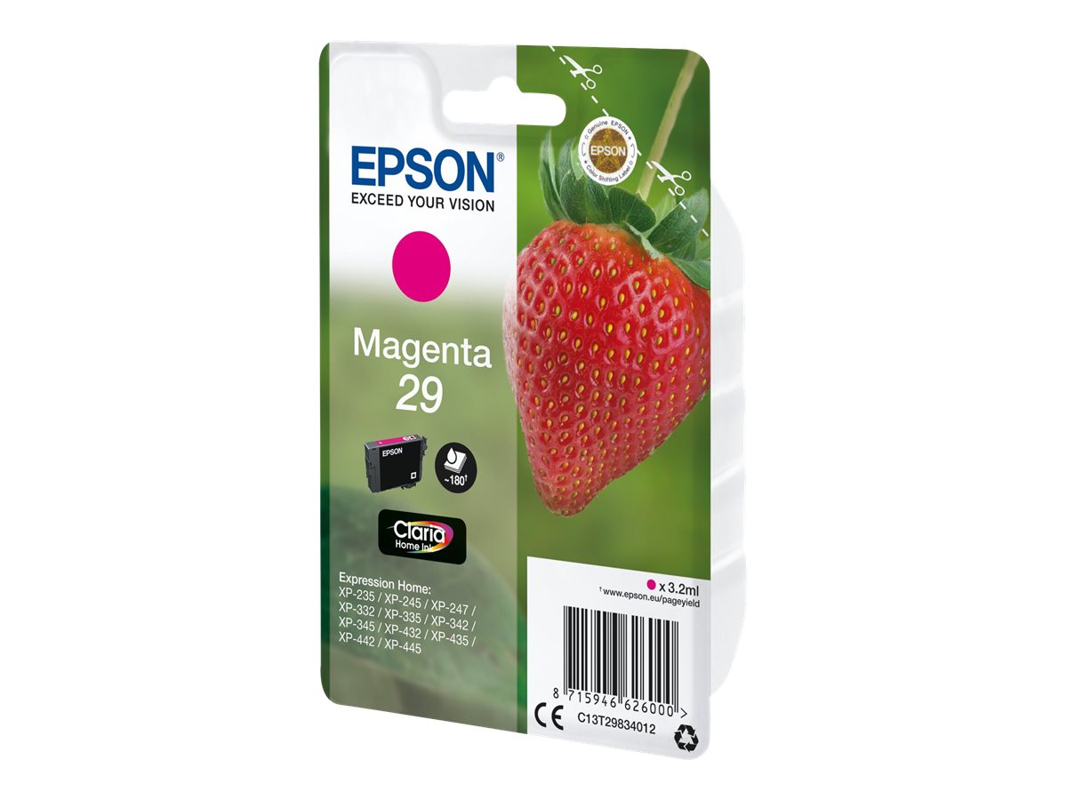 Epson Strawberry Cartouche Fraise 29 - Encre Claria Home M
