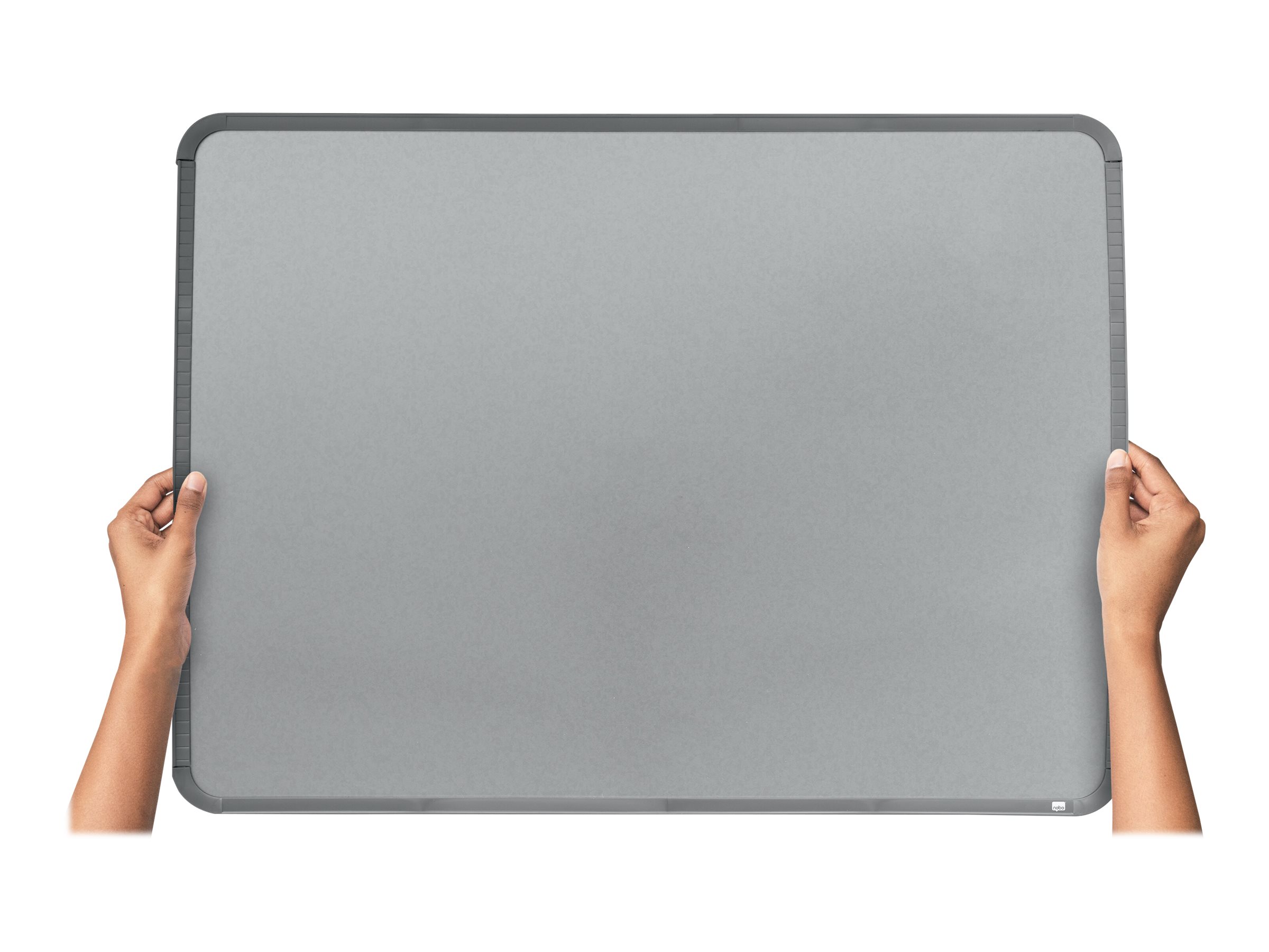 Nobo Lavagna bianca magnetica sottile 580x430 mm - argento