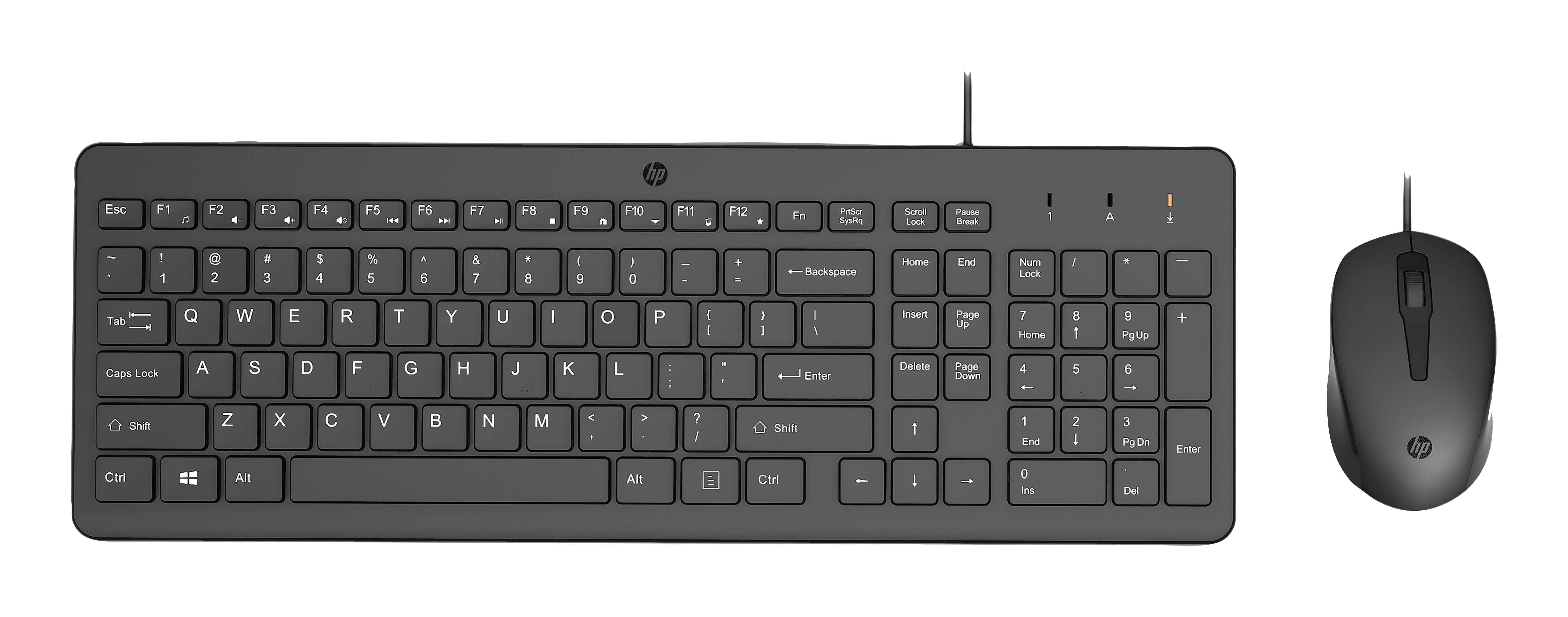 HP 150 - Tastatur-und-Maus-Set - USB - Ungarisch