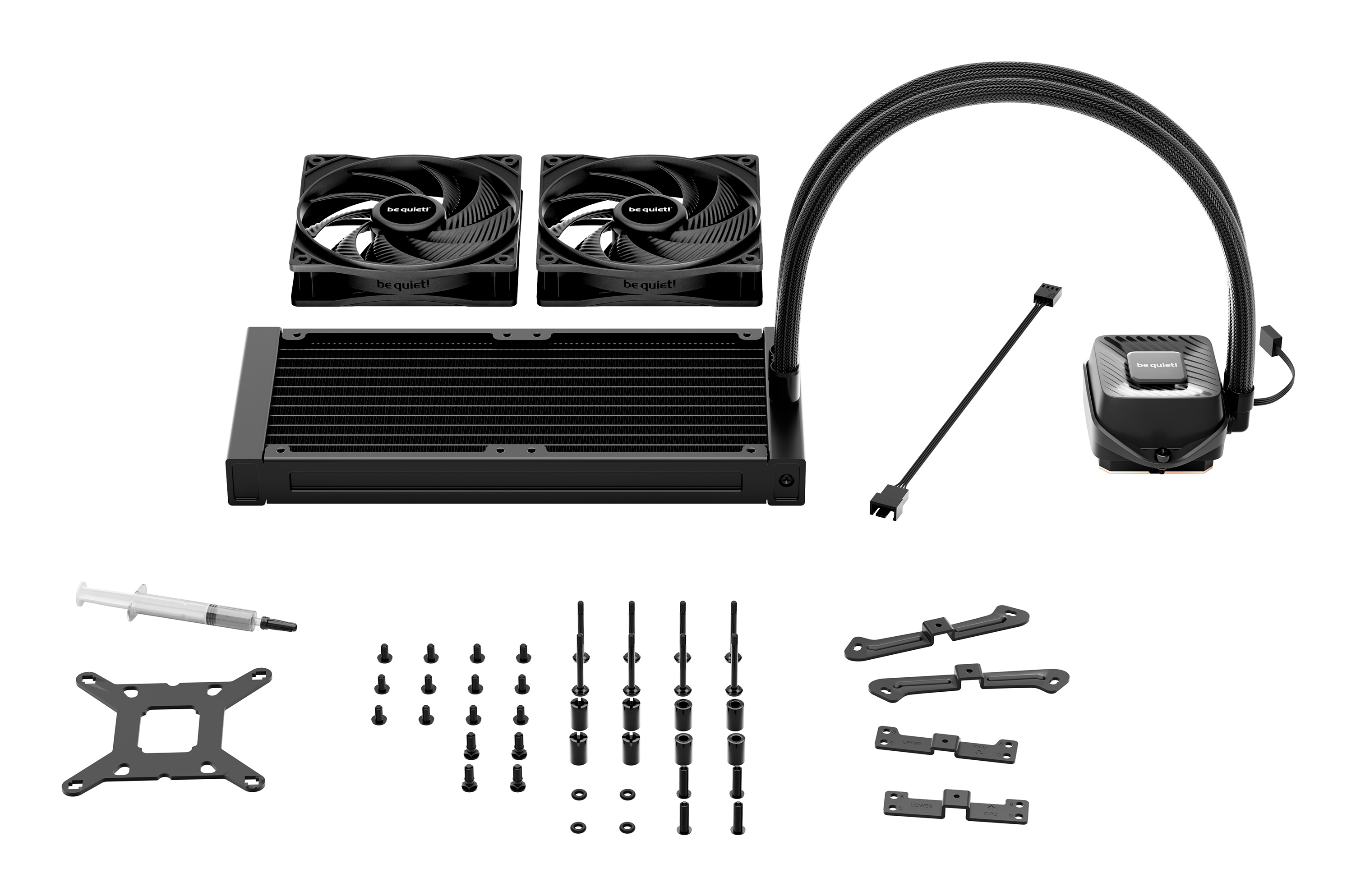 Be Quiet! Pure Loop 3 - Prozessor-Fl�ssigkeitsk�hlsystem - K�hlergr��e: 240 mm - (f�r: LGA1851, LGA1700, LGA1200, LGA1151, LGA1150, LGA1155, AM4, AM5)