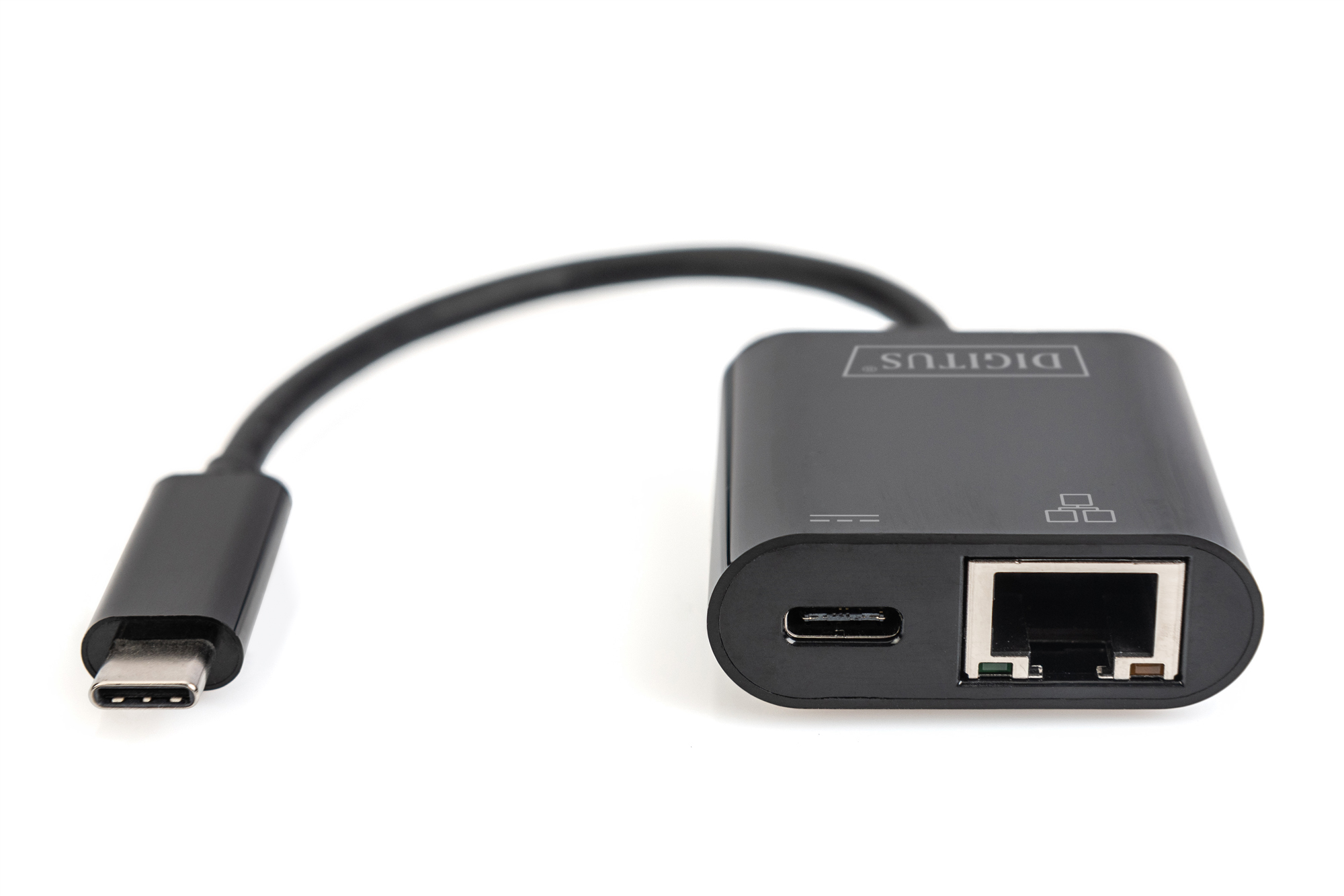 Digitus Adaptateur Ethernet Gigabit USB Type-C avec prise en charge de Power Delivery
