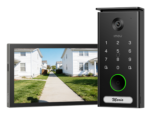 Imou VDP7 sistema de intercomunicaci�n de video 5 MP 17,8 cm (7) Negro