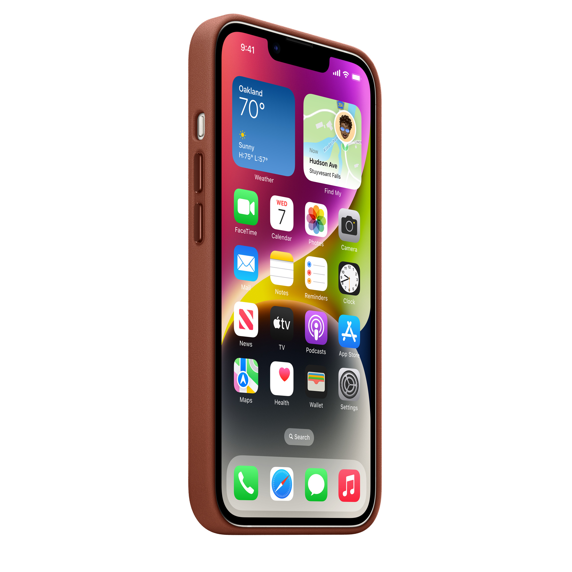 Apple MPP73ZM/A funda para tel�fono m�vil 15,5 cm (6.1) Marr�n