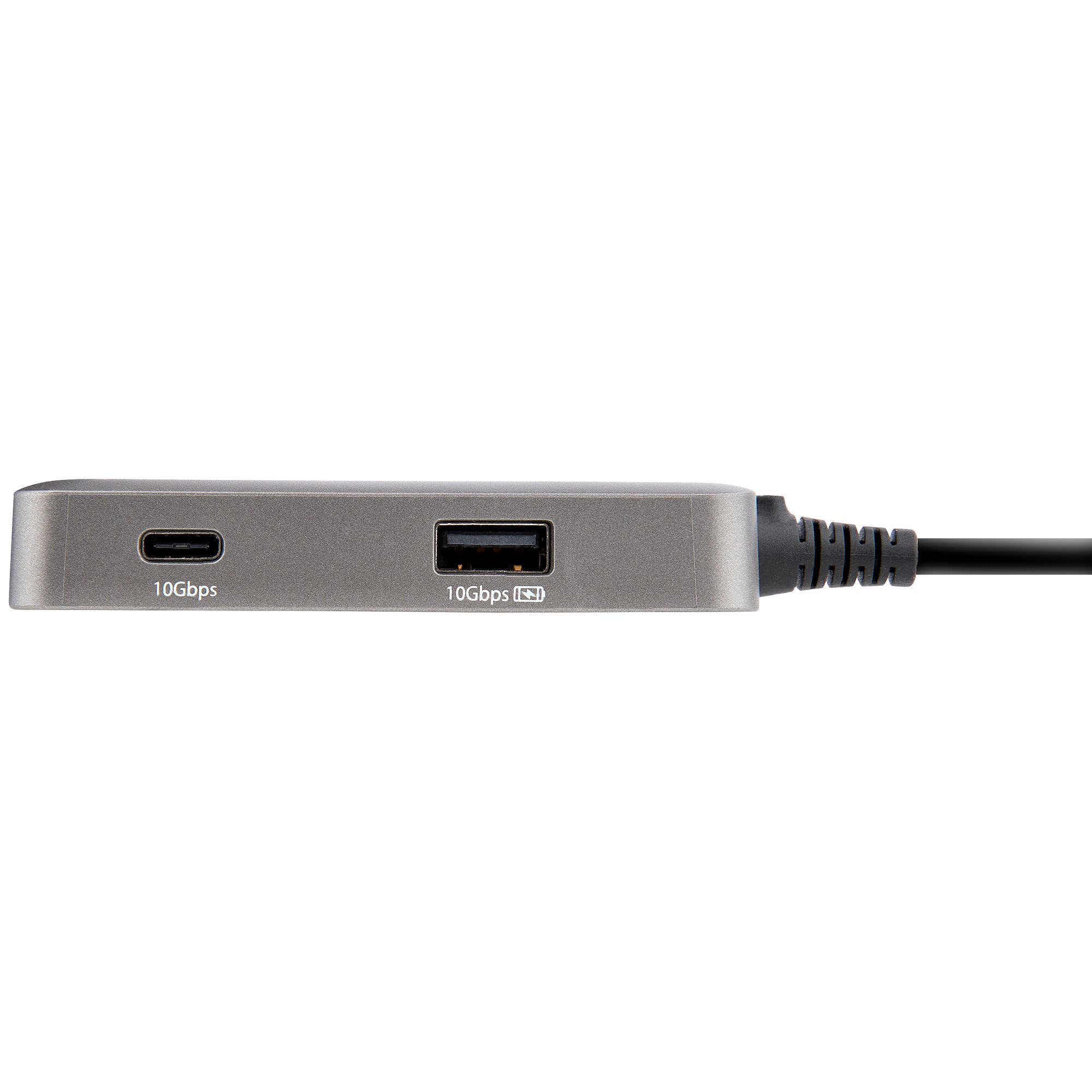 Adaptador Multipuertos USB C - USB-C a HDMI 2.0 4K 60Hz, PD con Paso de  100W - Hub USB de 3 Puertos de 10Gbps - Mini Docking Station USB Tipo C