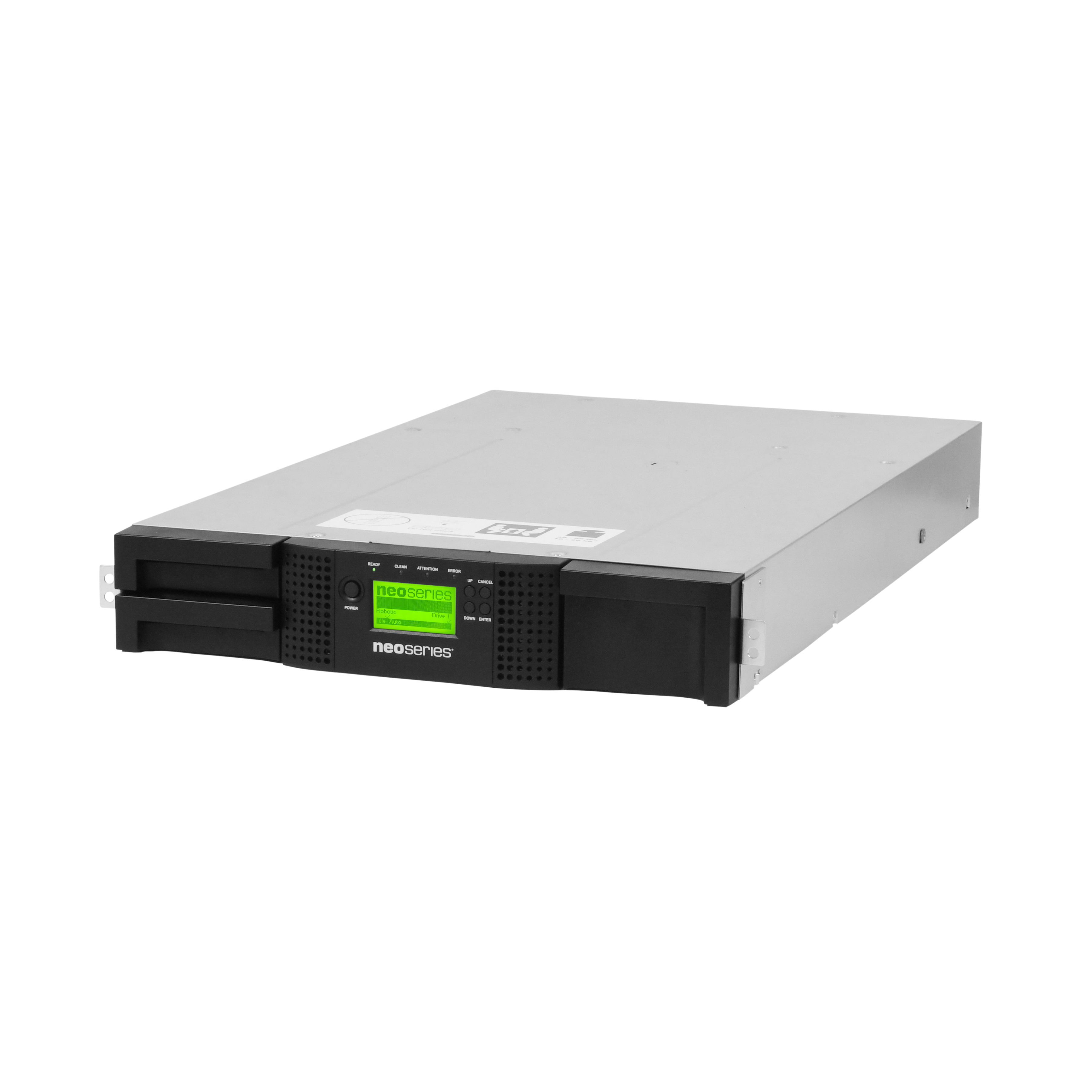 Overland-Tandberg NEOs T24 2u, 24-slot, 1-LTO9 FC, 3-year Bronze warranty, EMEA only