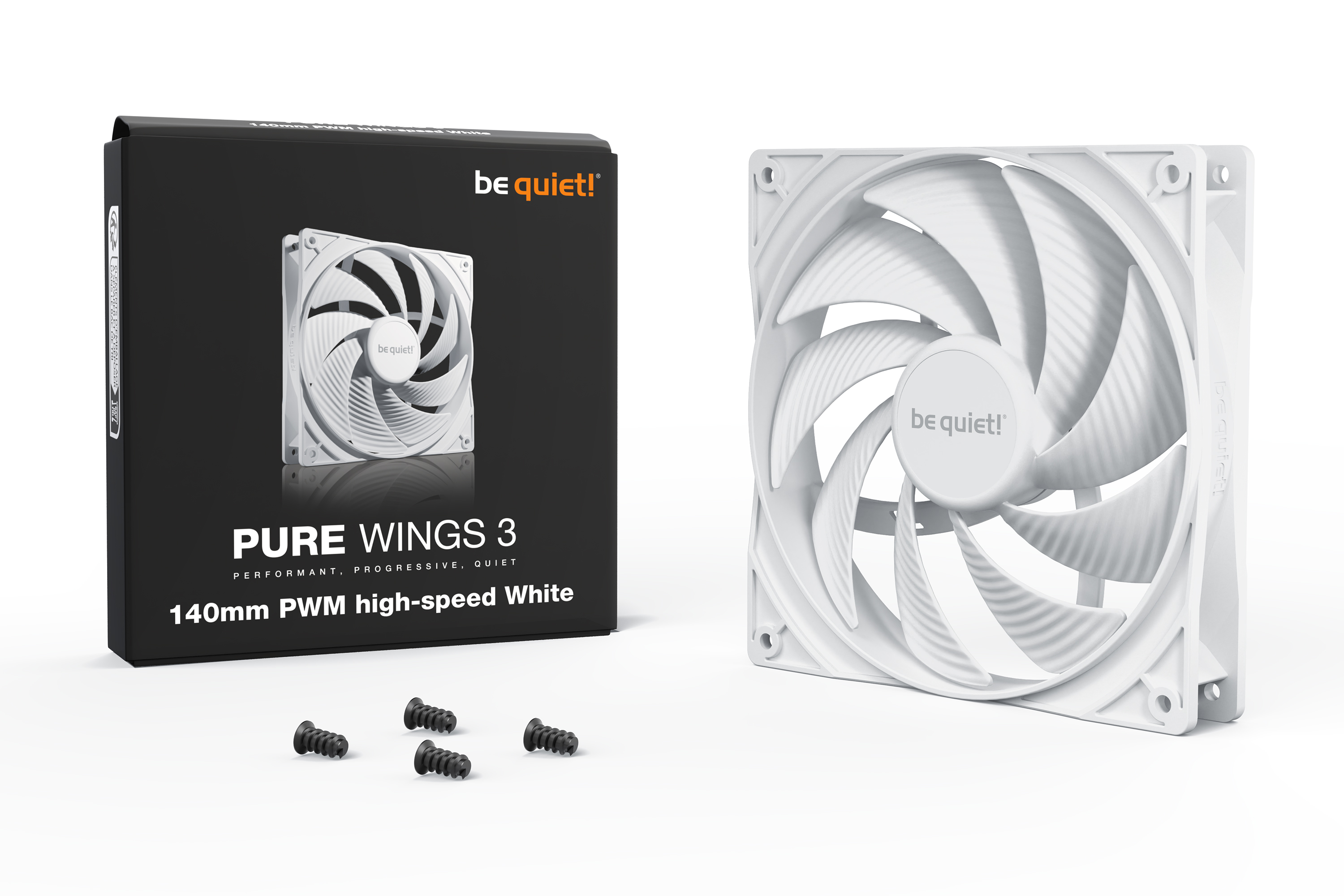 Be Quiet! Pure Wings 3 140mm PWM high-speed weiss