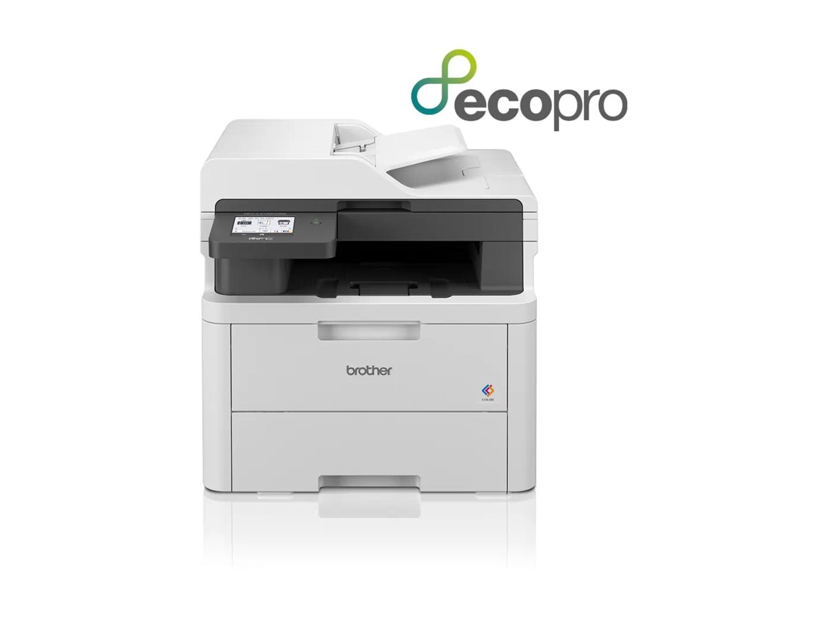 Brother MFC-L3740CDWE ColourLED Printers 18ppm 512MB USB WLAN and LAN - Farbig - 18 ppm