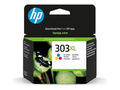 HP Cartuccia di inchiostro in tricromia originale ad alta capacit� 303XL
