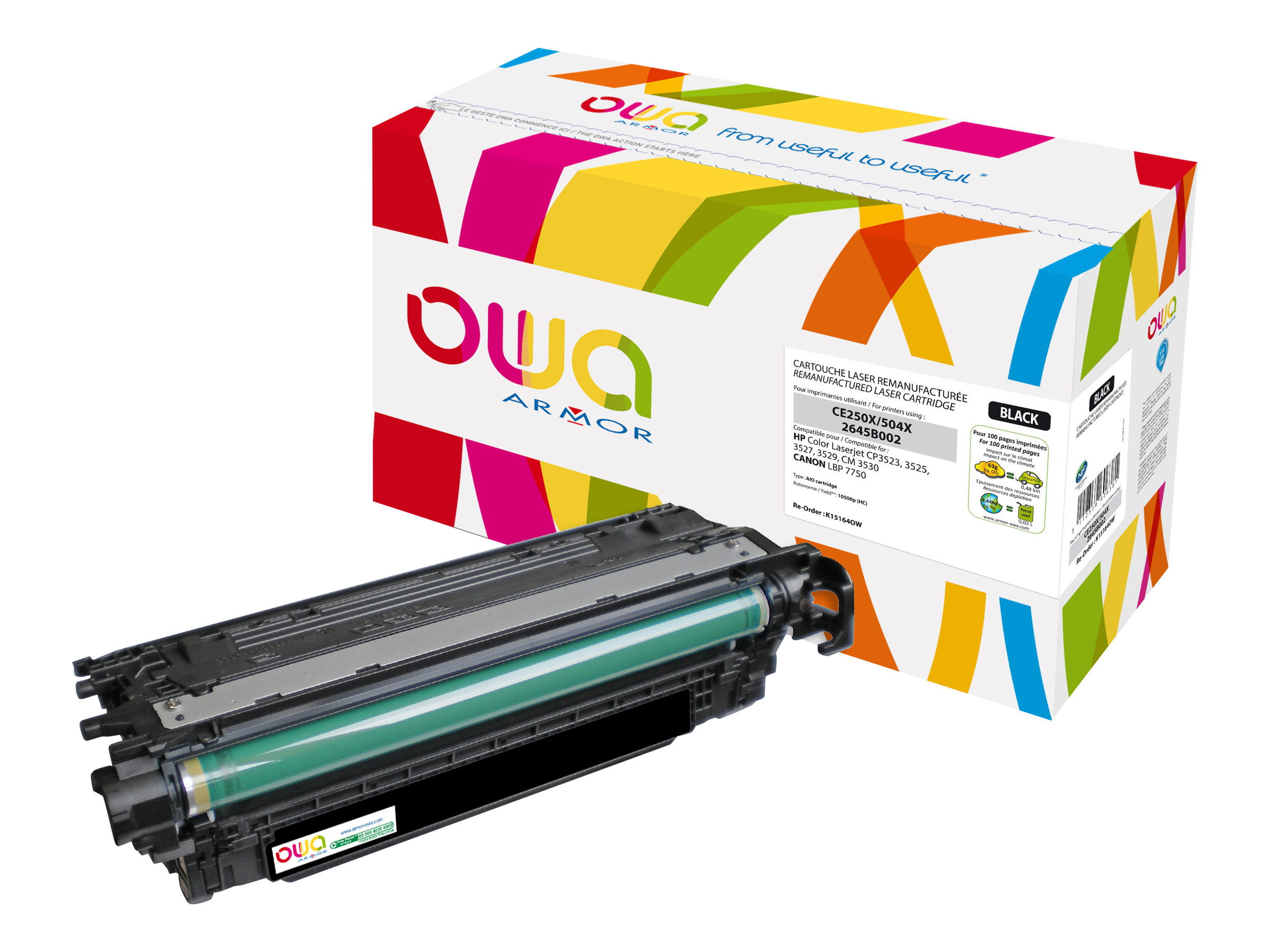 Armor K15164OW cartuccia toner 1 pz Nero