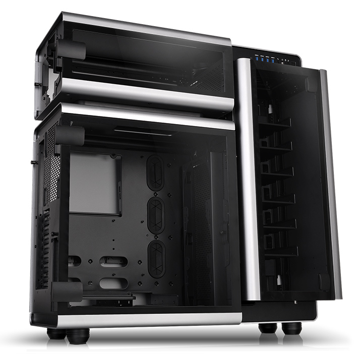 Thermaltake Level 20 - Tempered Glass Edition - Tower - E-ATX - keine Spannungsversorgung (PS/2)