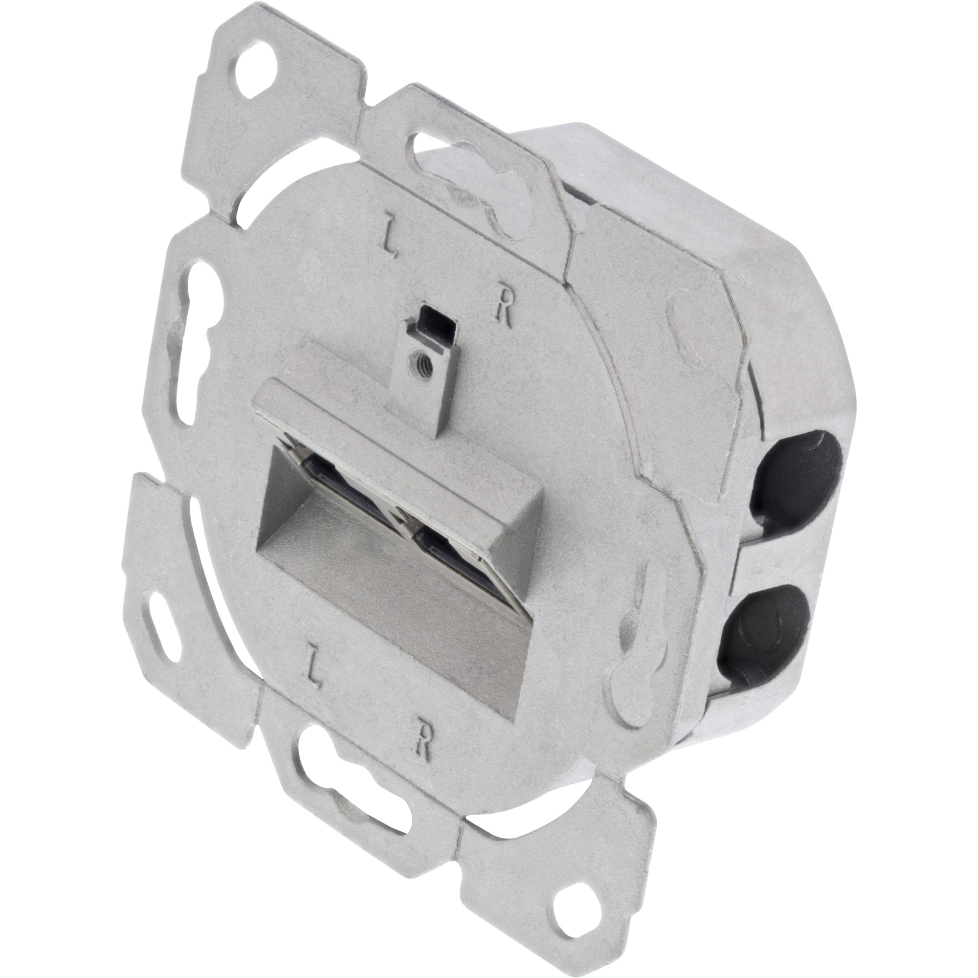 InLine 76842W boitier de prise de courant Blanc