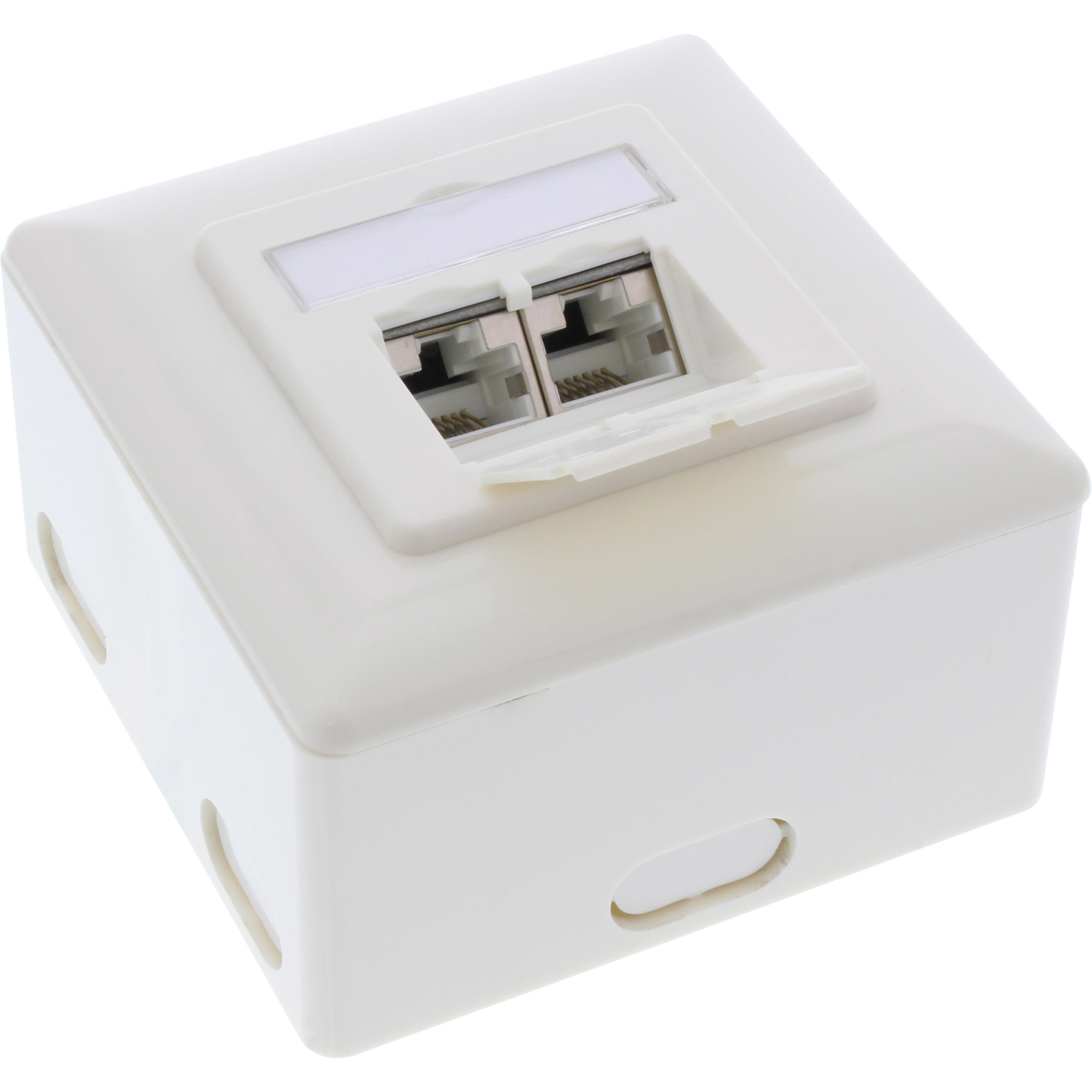 InLine 76842W boitier de prise de courant Blanc