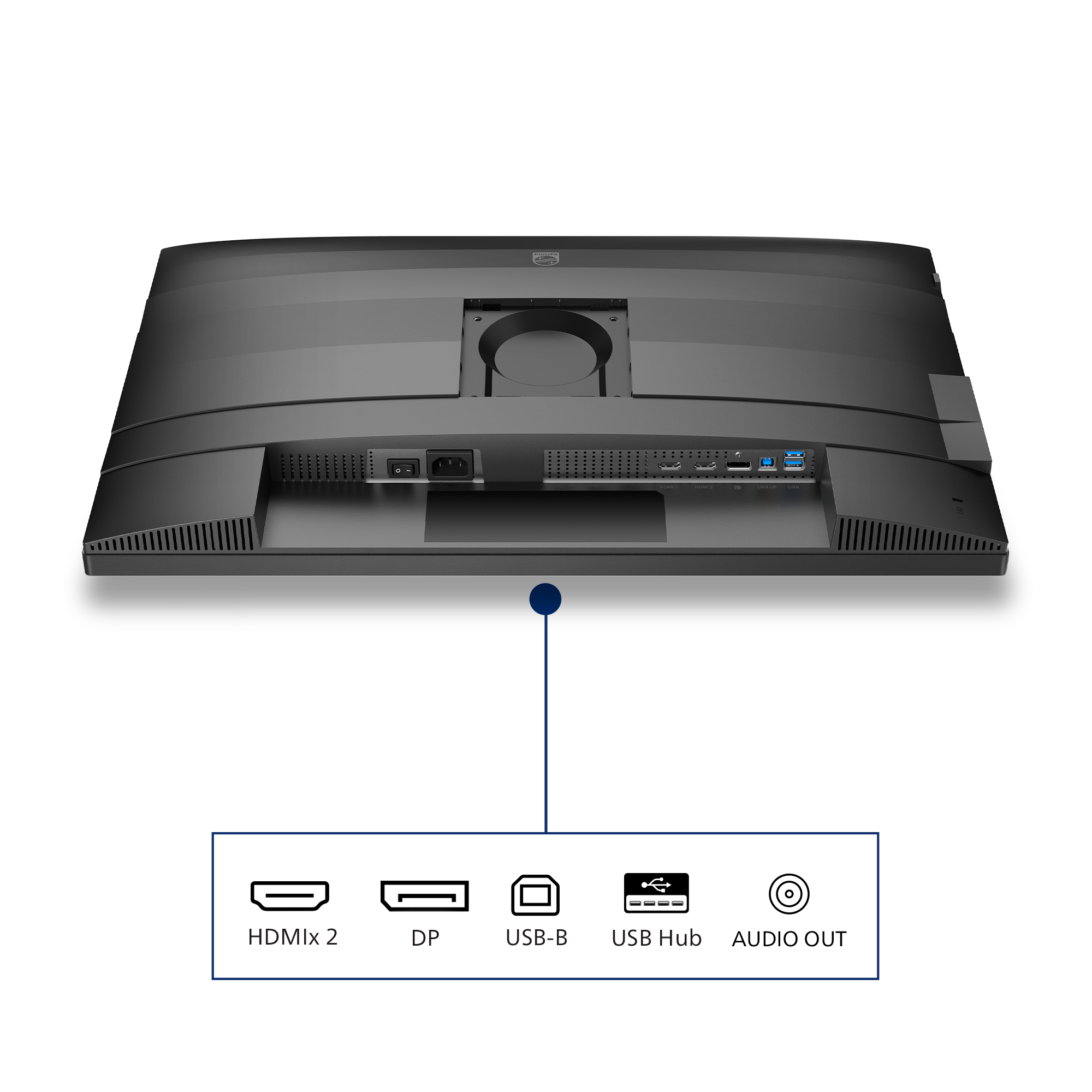 Philips 27 16 9 IPS HAS HDMI x DP - Flachbildschirm (TFT/LCD) - 68,6 cm