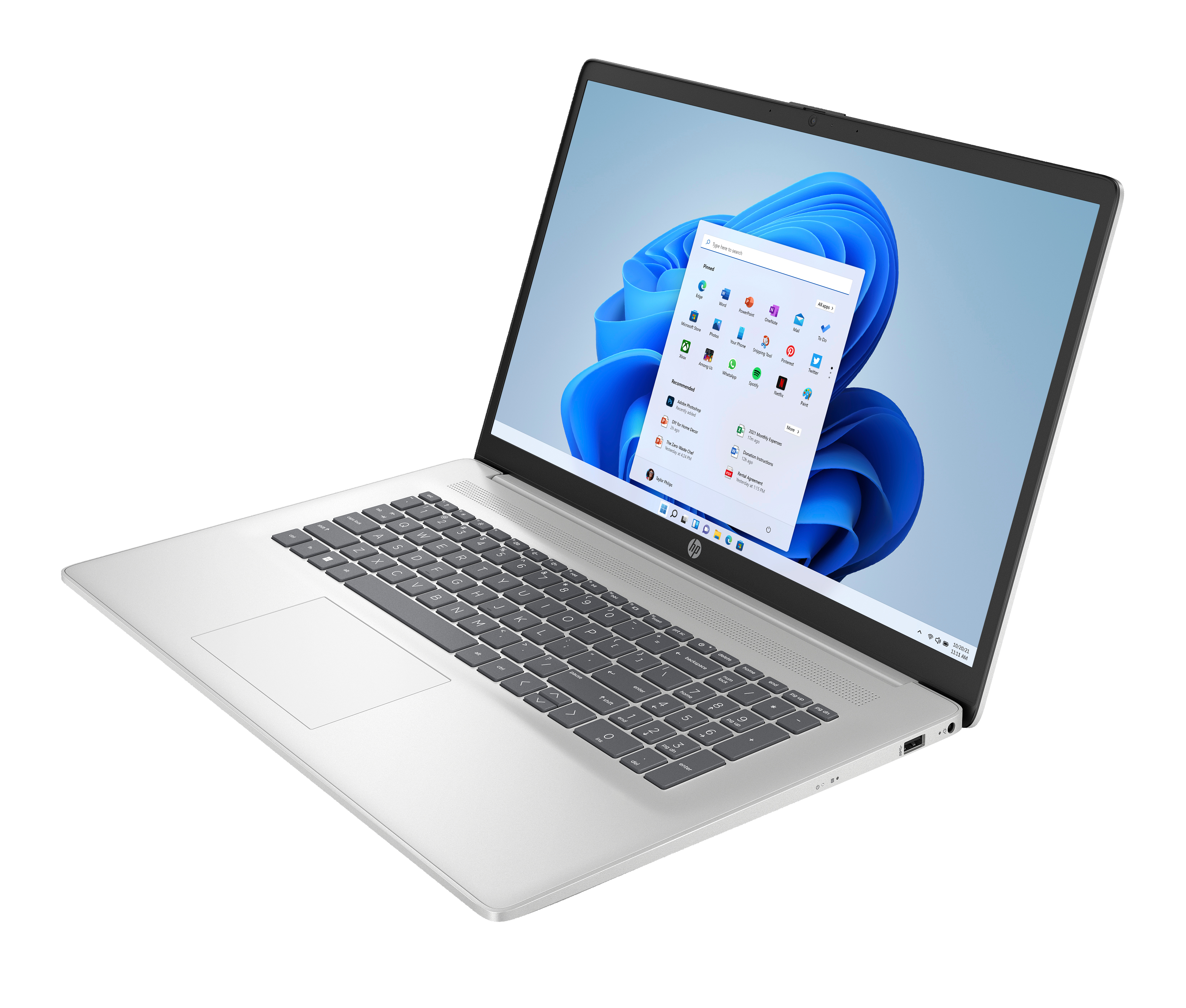 HP Laptop 17-cn4051ng - Intel Core 5 120U / 1.4 GHz - Win 11 Home - Intel Graphics - 16 GB RAM - 512 GB SSD NVMe - 43.9 cm (17.3)