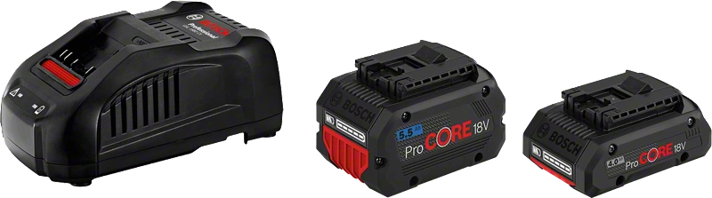 Bosch ProCORE18V 4.0Ah + ProCORE18V 5.5Ah + GAL 1880 CV Professional - 1