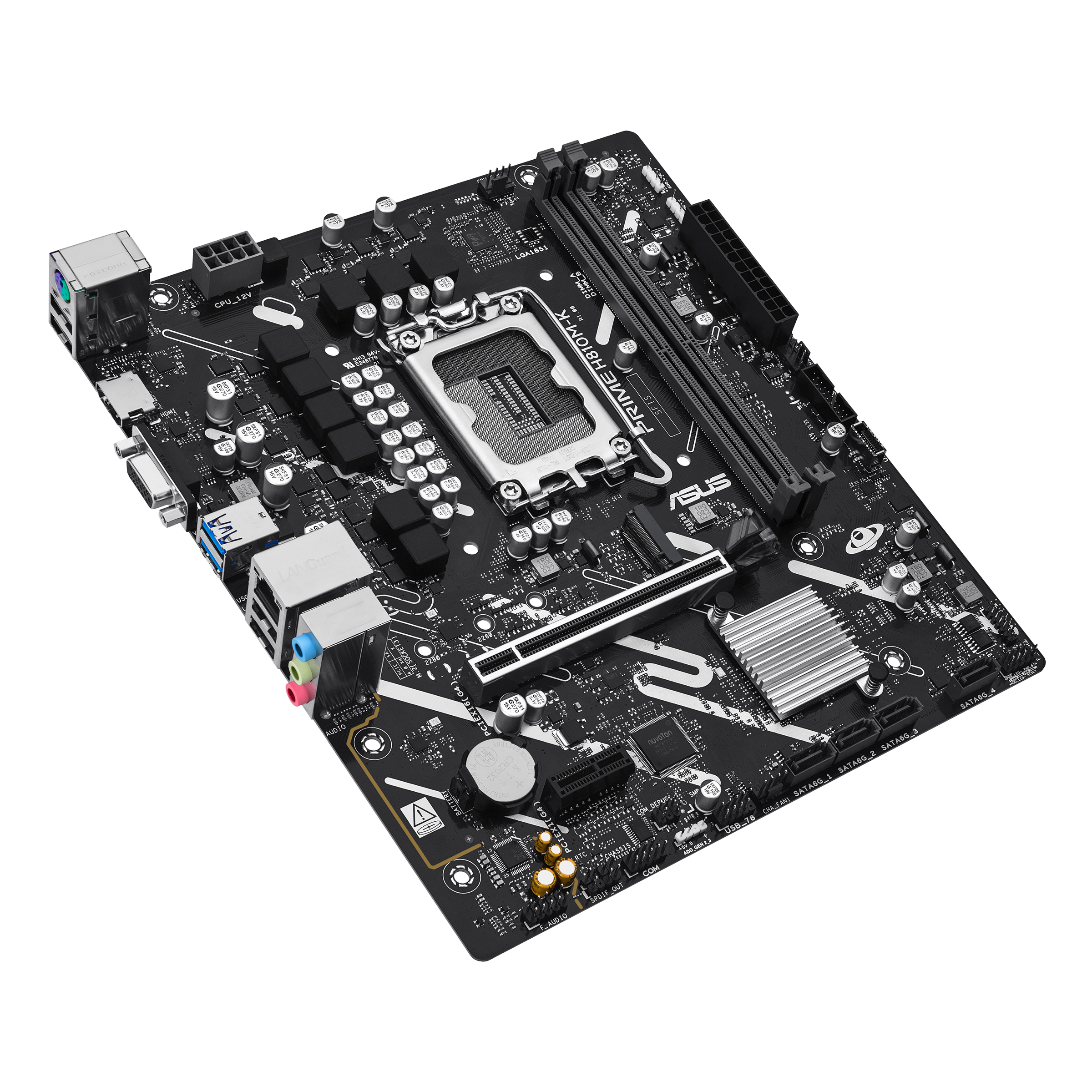 ASUS PRIME H810M-K Intel H810 LGA 1851 (Socket V1) micro ATX