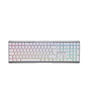 CHERRY MX 3.0S Wireless RGB clavier RF sans fil + Bluetooth QWERTZ Allemand Blanc