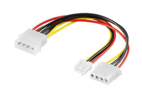 ShiverPeaks Molex 4-pin/Molex 4-pin + Mini Spox 4-pin - 0,2 m - Molex (4-pin) - Molex (4-pin) + Mini Spox (4-pin) - M�nnlich - Weiblich - Gerade