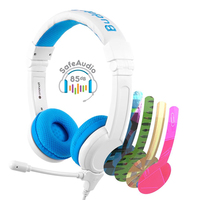 BuddyPhones Kopfhrer fr Kinder| Homeschooling| Blau