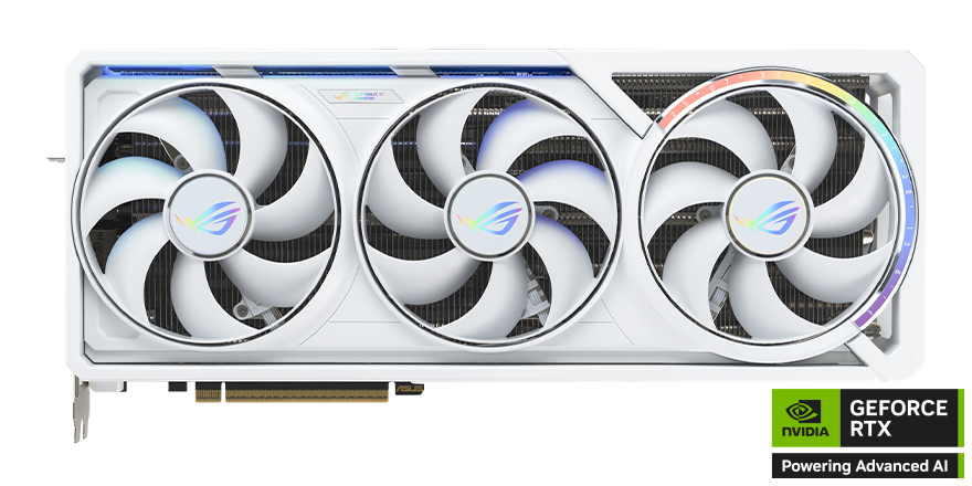 ASUS ROG Astral RTX 5090 O32G WHITE 2xHDMI 3xDP - Grafikkarte - PCI-Express
