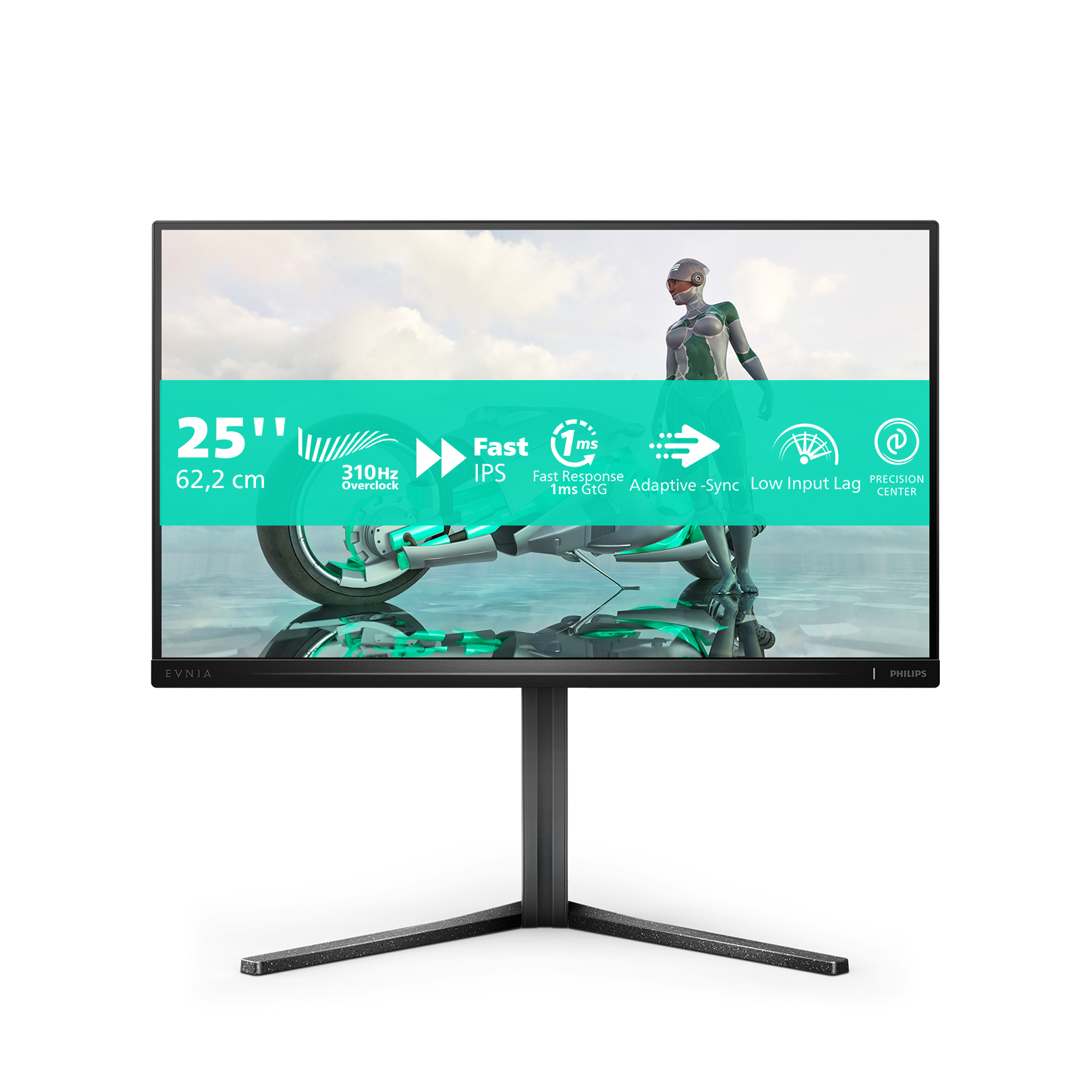 Philips Evnia 3000 25M2N3200U/00 computer monitor 62.2 cm (24.5) 1920 x 1080 pixels Full HD LCD Grey