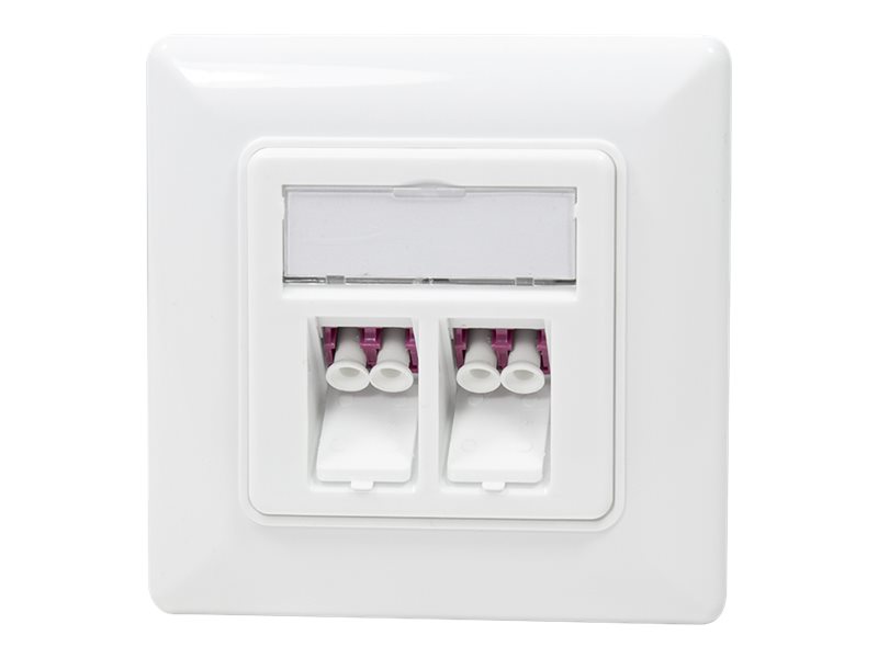 LogiLink Keystone-Steckdose - mit Beschriftungsfenster