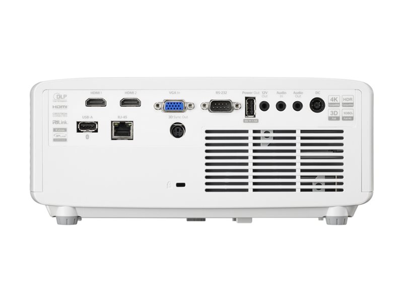 Optoma ZH401e - DLP-Projektor - Laser - tragbar - 3D - 4600 lm - Full HD (1920 x 1080)