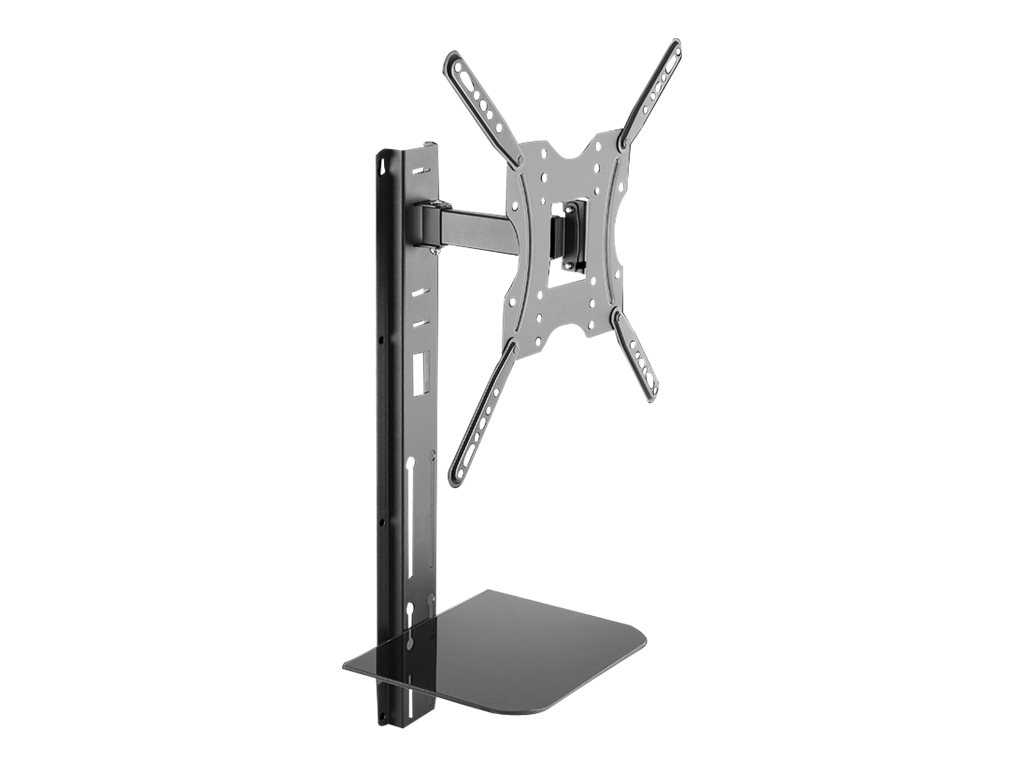 LogiLink BP0048 TV mount 139.7 cm (55) Black, Stainless steel