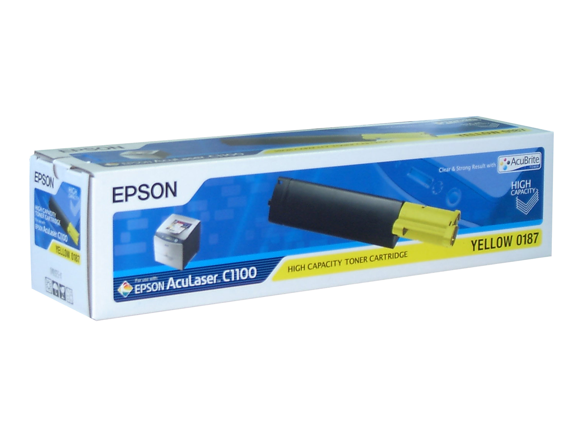 Epson 0187 - Mit hoher Kapazitt - Gelb - Original