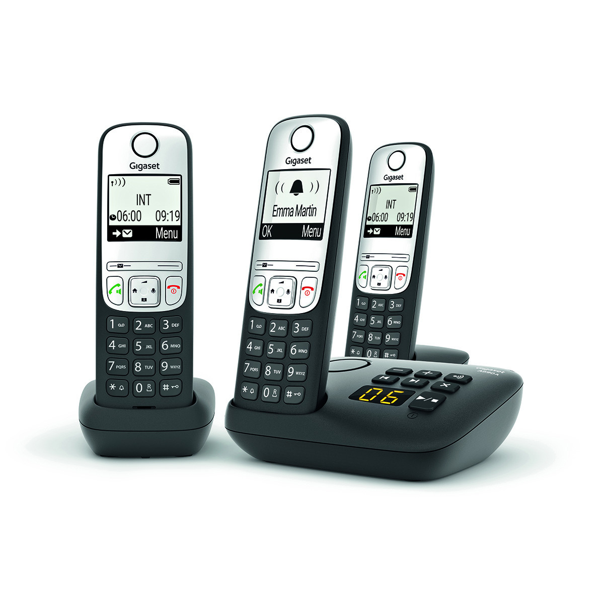 Gigaset A690A Telefono analogico/DECT Identificatore di chiamata Nero
