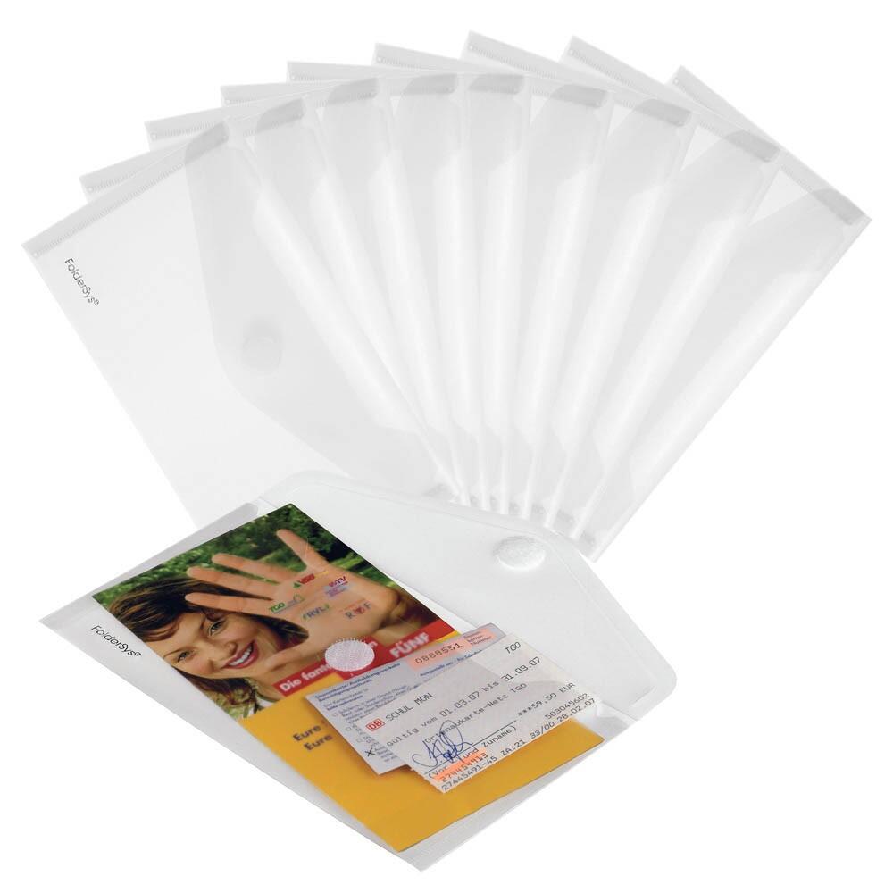 FolderSys Sammelhlle 40103-04 DIN lang transparent 10 St./Pack.