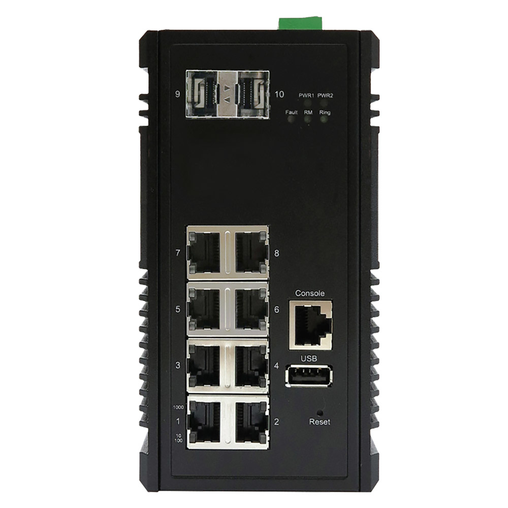 Edimax Pro IGS-5208 - Switch - managed - 8 x 10/100/1000 + 2 x SFP
