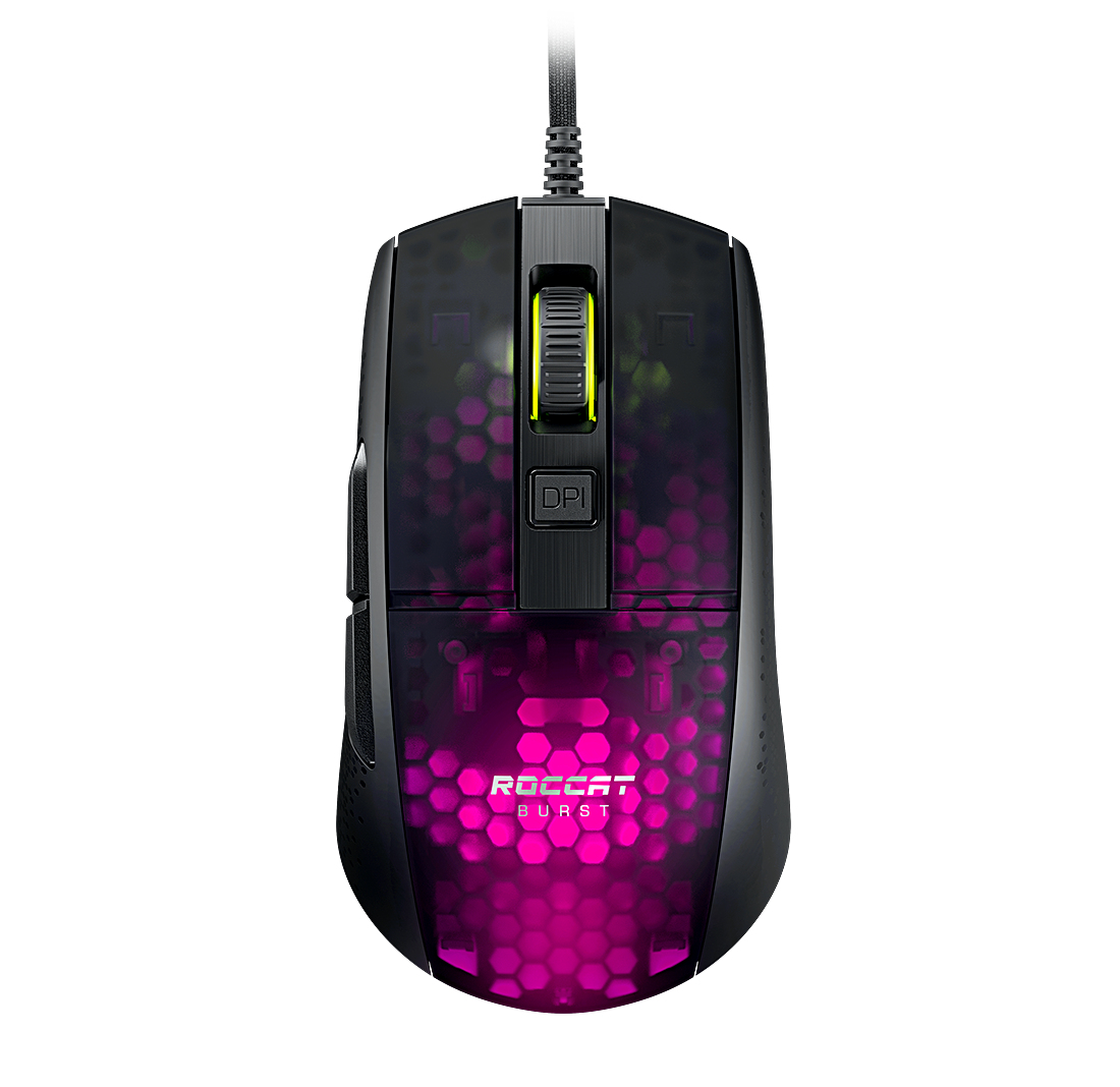 ROCCAT Burst Pro - Maus - optisch - kabelgebunden