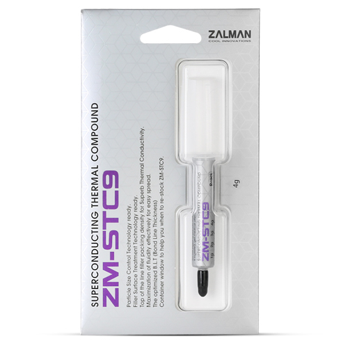 Zalman ZM-STC9 compuesto disipador de calor 9,1 W/m�K 4 g