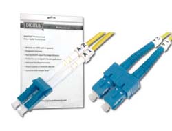 Digitus Fiber Optic Singlemode Patch Cord, LC / SC