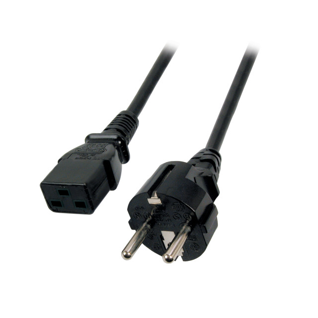 EFB Elektronik EFB-Elektronik - Stromkabel - IEC 60320 C19 zu CEE 7/7 (M)