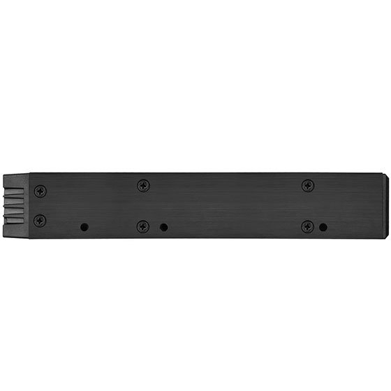 Silverstone SST-FS202B Obturateur de baie de lecteur Noir