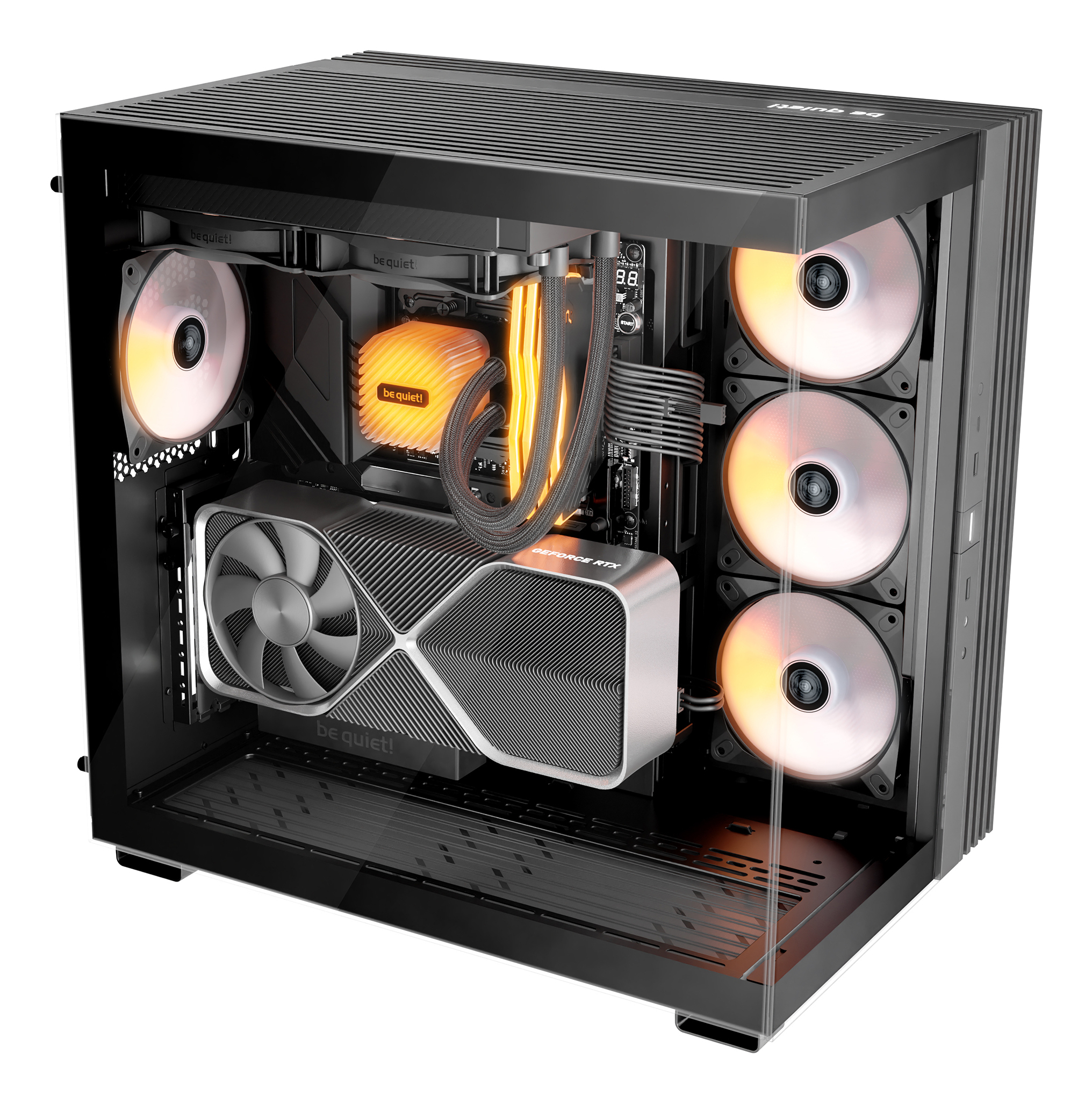 Be Quiet! Light Base 600 DX - Midi-Tower - ATX - Seitenteil mit Fenster (Glas)