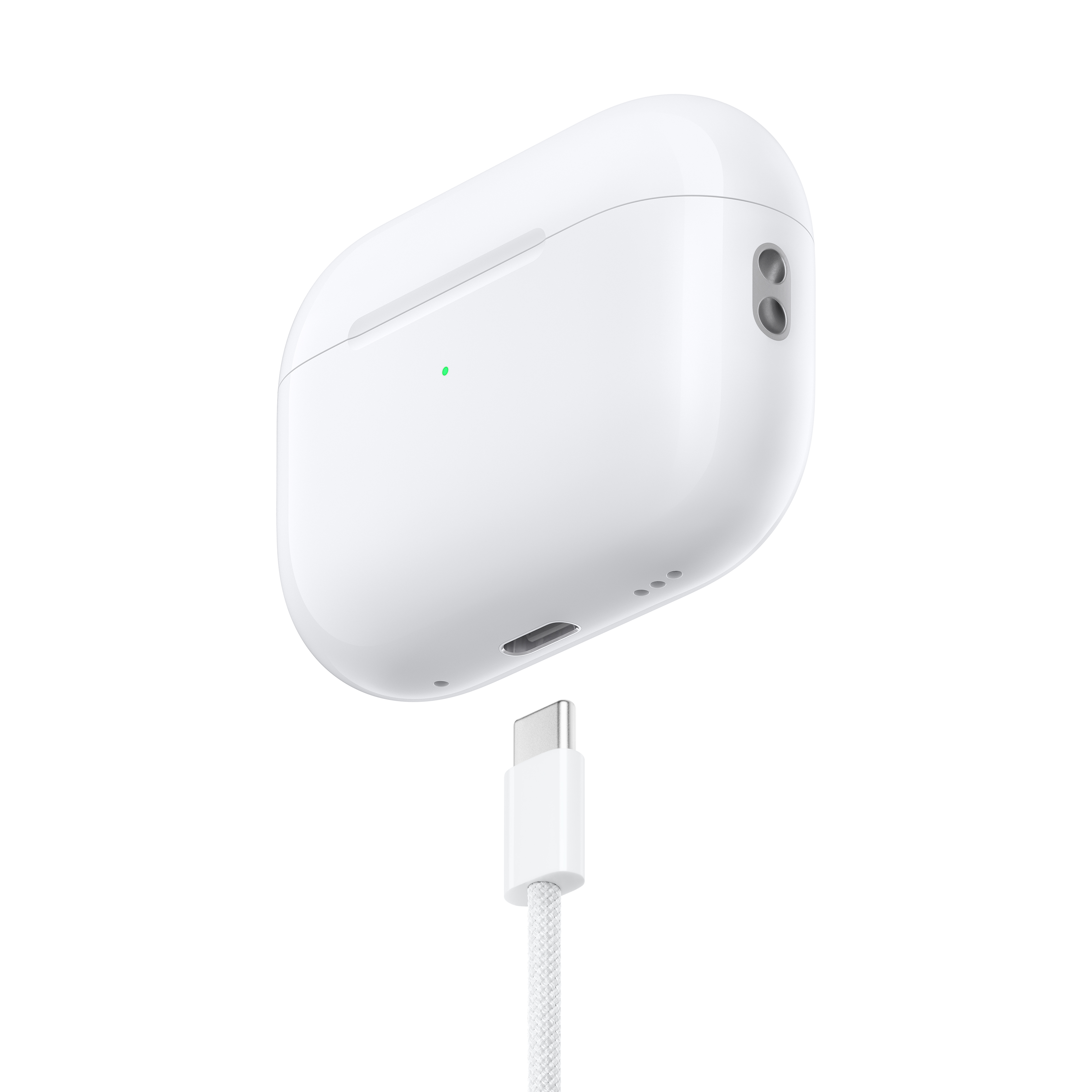 Apple Auriculares inalámbricos AirPods Pro 2 generación con funda de carga  MagSafe Cancelación activa de ruido audio espacial personalizado ajuste  personalizable auriculares Bluetooth para iPhone Lightning