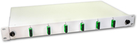 Lightwin LWL Spleibox 12 Fasern 6x DSC/APC Singlemode 9/125m OS2 G657.A1