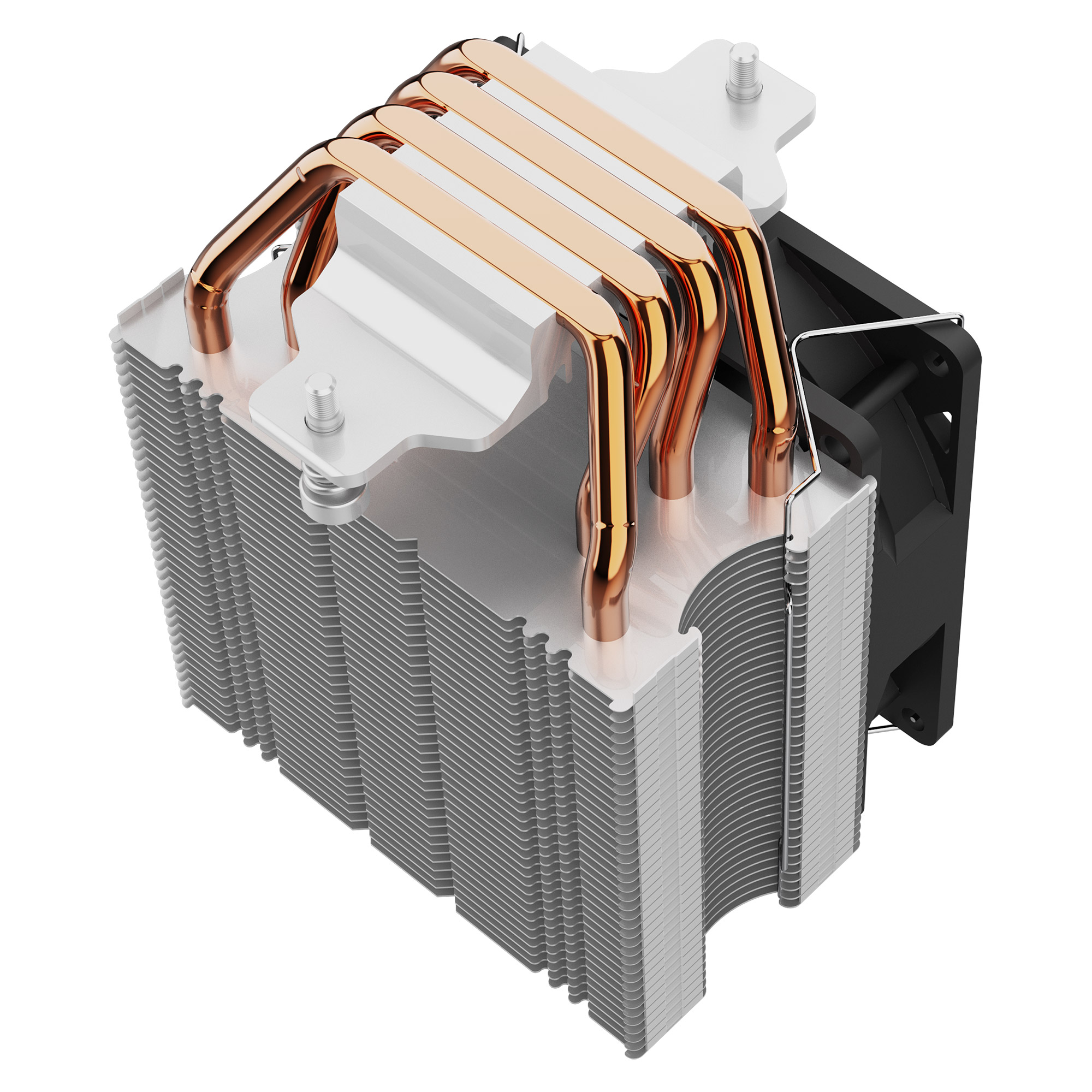 LC-Power CPU-Kuehler 4 Heatpins f.AM5 AM4.1851.1700.1200.115x 92mm - CPU-K�hler - AMD Sockel AM4 (Ryzen)